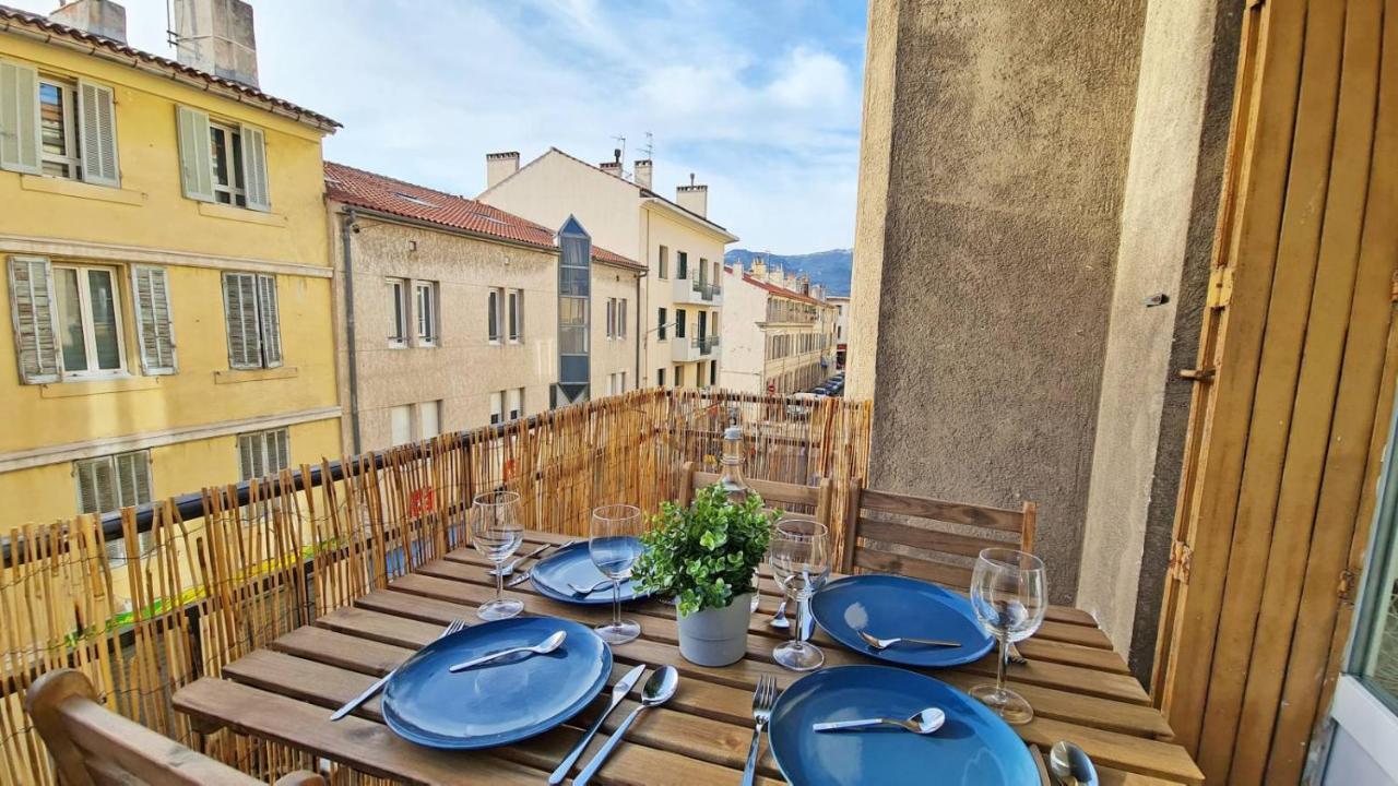 Maxbnb - T2 Balcon 50M2 - Climatise - Ouest - Toulon Eksteriør bilde